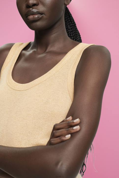 bakas auksas moterys Esprit Blizgantis viršus be rankovių 4D6F404