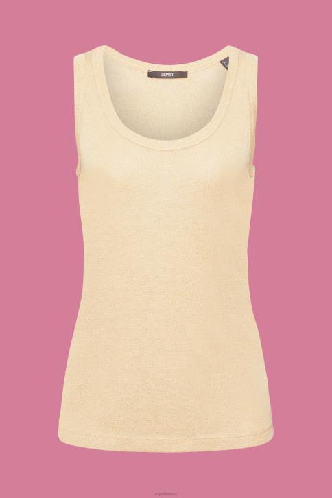 bakas auksas moterys Esprit Blizgantis viršus be rankovių 4D6F404