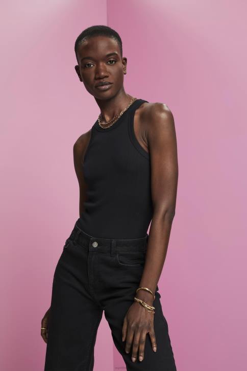 bakas juodas moterys Esprit briaunotas bako viršus 4D6F280