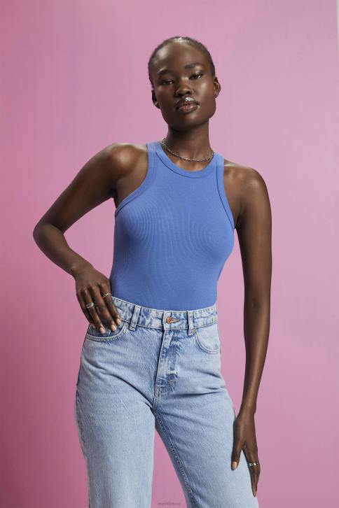 bakas pilkai mėlyna moterys Esprit briaunotas bako viršus 4D6F284