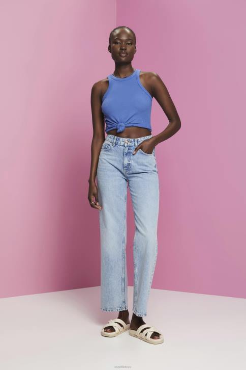 bakas pilkai mėlyna moterys Esprit briaunotas bako viršus 4D6F284