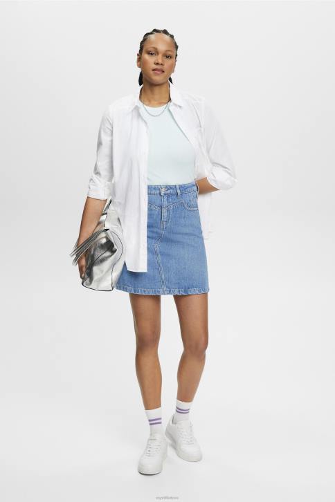 bakas šviesiai vandens žalia moterys Esprit briaunotas bako viršus 4D6F303