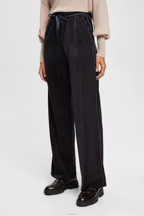 bėgikai juodas moterys Esprit plataus kirpimo dryžuoti bėgikai 4D6F422