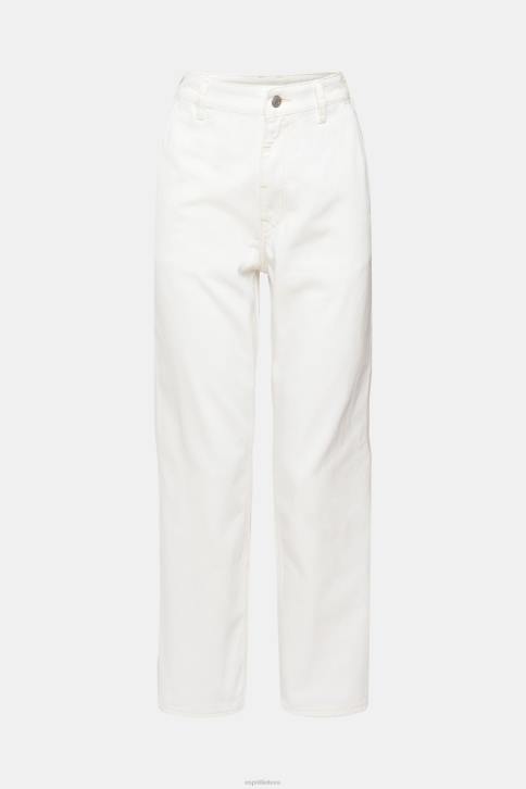 džinsinio audinio beveik baltas moterys Esprit aukštaūgiai tėtis tinkami džinsai 4D6F320