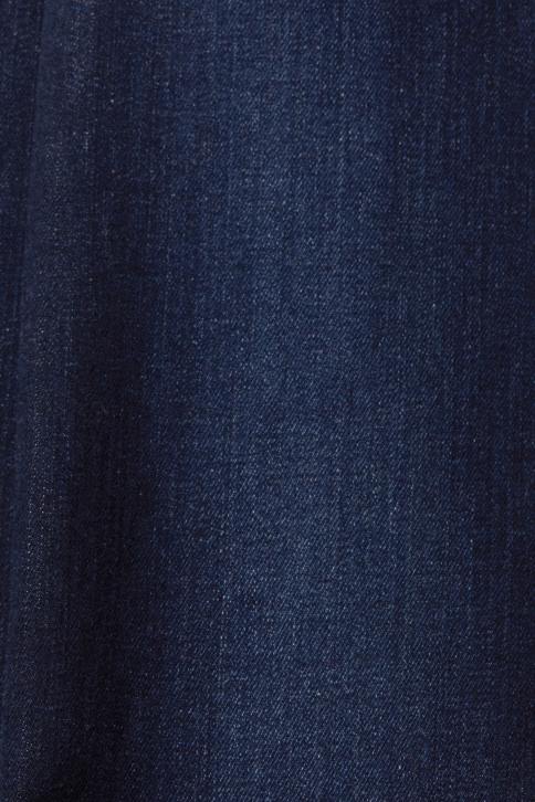 džinsinio audinio mėlynas tamsus plovimas moterys Esprit aukšti siauri džinsai 4D6F338