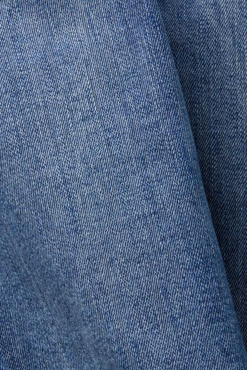 džinsinio audinio mėlynas vidutinis skalbimas moterys Esprit džinsai tiesiomis kojomis 4D6F245