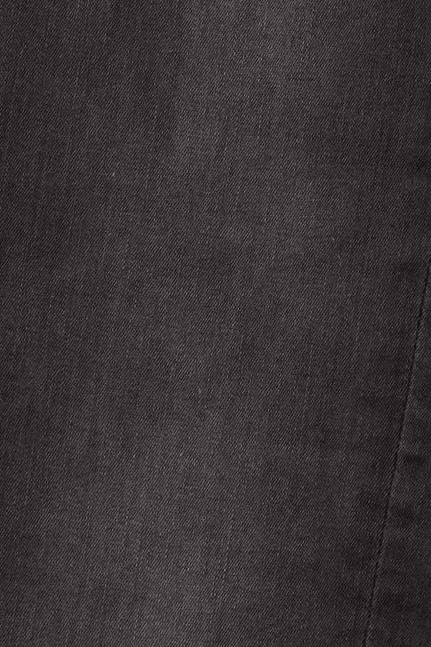 džinsinio audinio pilkas tamsus plovimas moterys Esprit Vidutinio aukščio siauri tamprūs džinsai, dvigubi maks 4D6F398