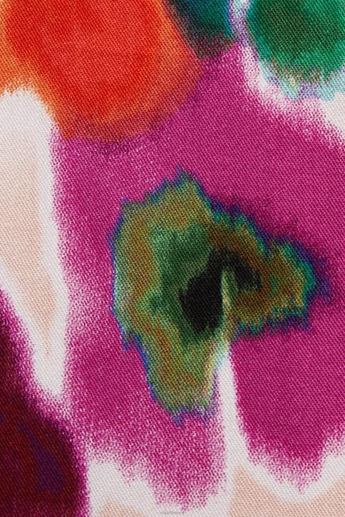 kelnes ir kelnes baltas moterys Esprit plačios kelnės su gėlių raštu 4D6F131