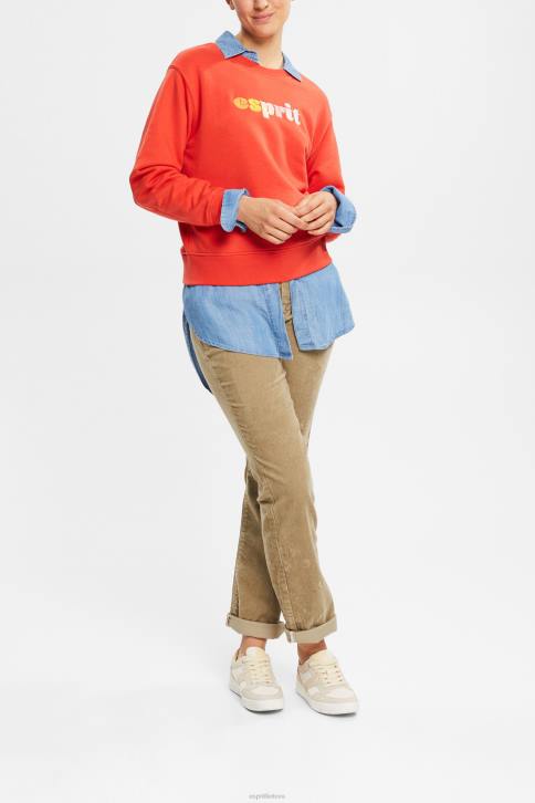 kelnes ir kelnes blyški chaki moterys Esprit virvelinės kelnės 4D6F346