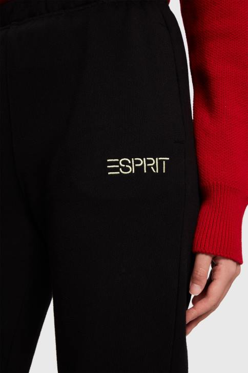 kelnes ir kelnes juodas moterys ESPRIT x Rest & Recreation kapsulines sportines kelnes 4D6F477