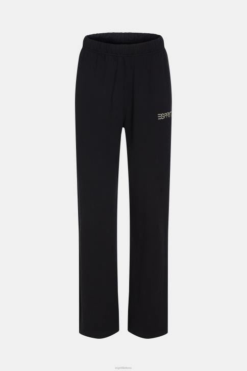kelnes ir kelnes juodas moterys ESPRIT x Rest & Recreation kapsulines sportines kelnes 4D6F477