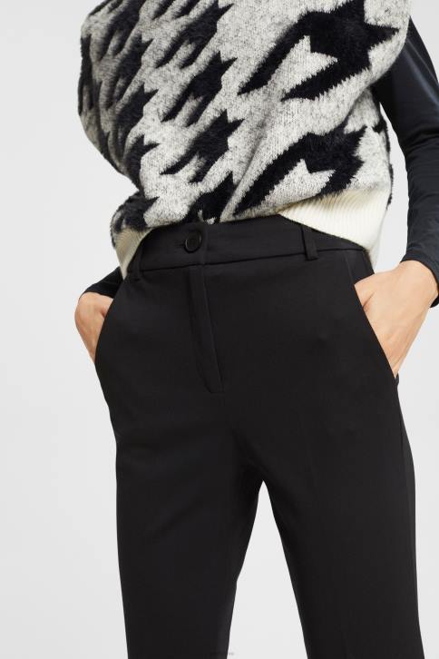 kelnes ir kelnes juodas moterys Esprit tamprios aukštakulnės kelnės 4D6F335