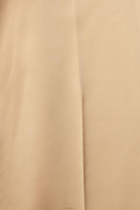 kelnes ir kelnes kreminės smėlio spalvos moterys Esprit aukštai pakeltos kelnės su skeltu kraštu 4D6F326