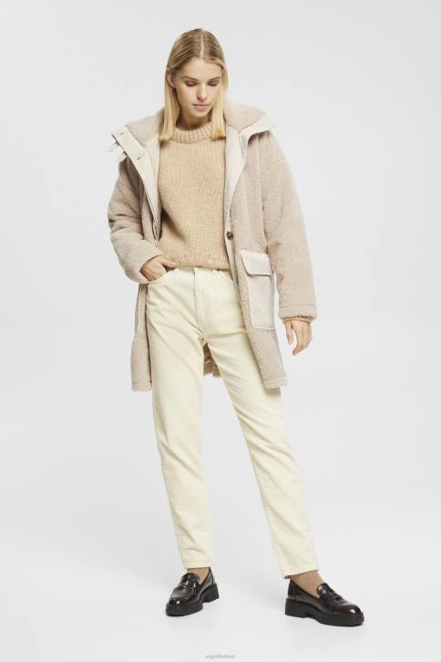 kelnes ir kelnes ledas moterys Esprit mamai prigludusias virvelines kelnes 4D6F252