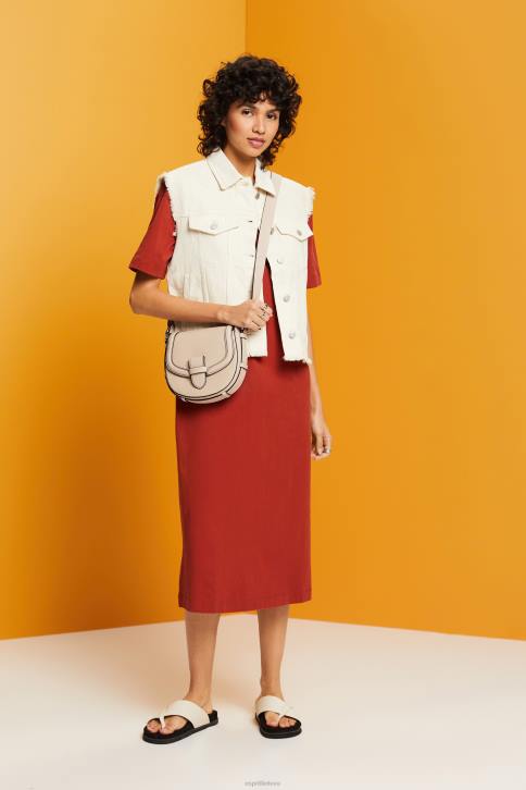 liemenė ledas moterys Esprit nutrinta džinsinė liemenė 4D6F62