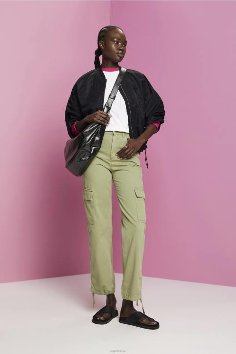 marškinėliai baltas moterys Esprit marškinėliai su trumpu kaklu 4D6F194