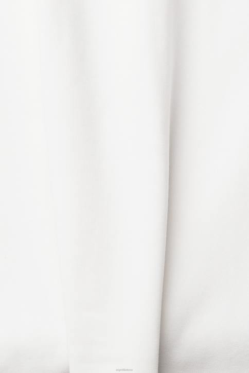 marškinėliai beveik baltas moterys Esprit dviejų atspalvių marškinėliai 4D6F393