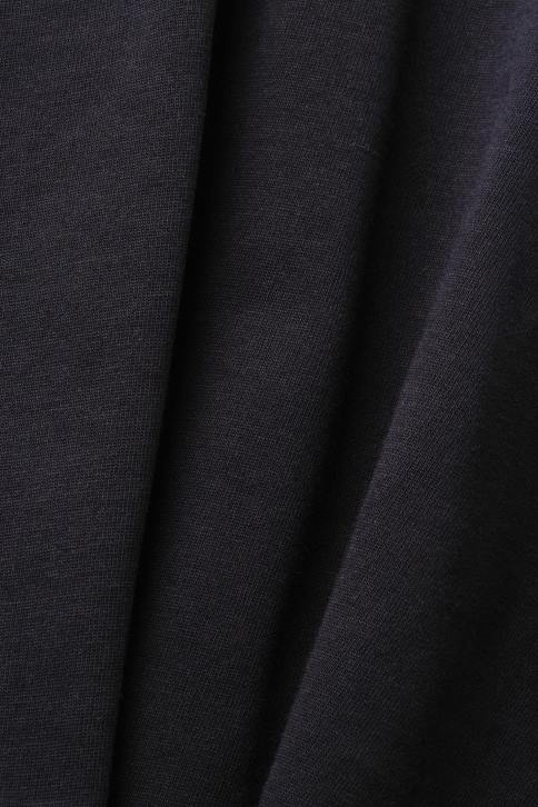 marškinėliai juodas moterys Esprit marškinėliai su trumpu kaklu 4D6F193