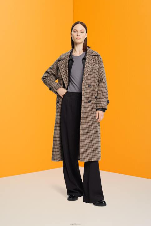 marškinėliai vidutinio pilkumo moterys Esprit medvilniniai marškinėliai su įtemptu kaklu 4D6F455