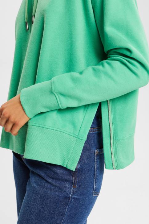 megztiniai ir gobtuvai žalias moterys Esprit megztinis džemperis 4D6F510