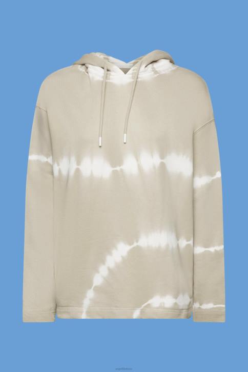 megztiniai ir gobtuvai dulkėta žalia moterys Esprit kaklaraiščio dažų gobtuvas 4D6F296