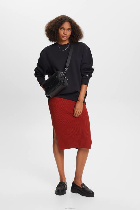 megztiniai ir gobtuvai juodas moterys Esprit medvilnės mišinio megztinis megztinis 4D6F27