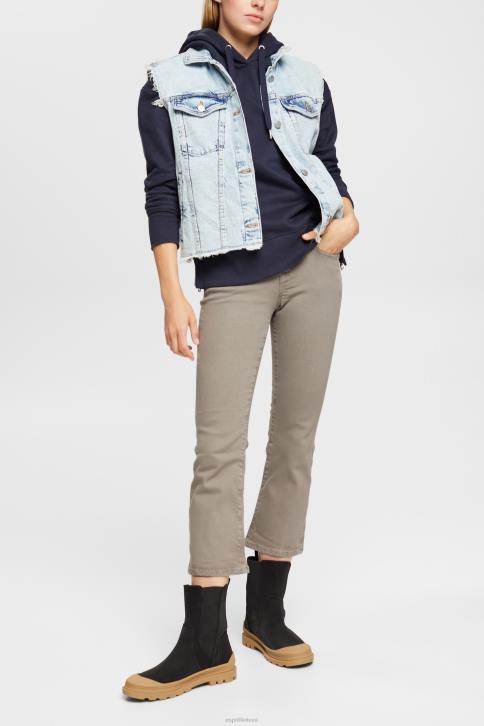 megztiniai ir gobtuvai karinis jūrų laivynas moterys Esprit megztinis džemperis 4D6F511