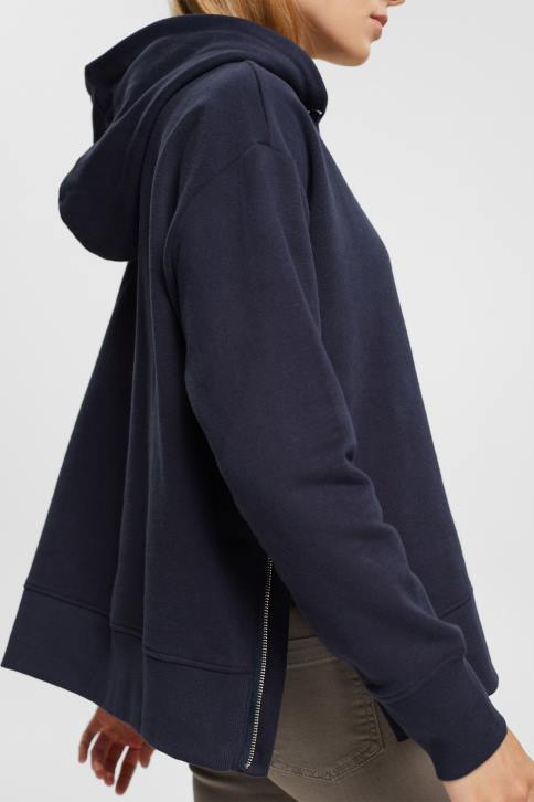 megztiniai ir gobtuvai karinis jūrų laivynas moterys Esprit megztinis džemperis 4D6F511