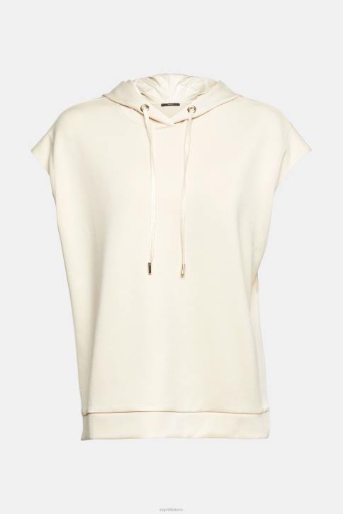 megztiniai ir gobtuvai ledas moterys Esprit gobtuvas be rankovių su skeltukais šonuose 4D6F532