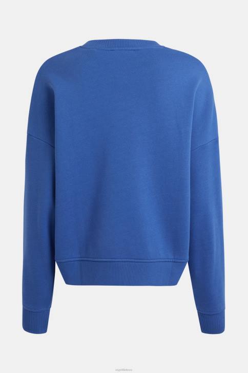 megztiniai ir gobtuvai mėlyna moterys Esprit Megztinis su logotipu 4D6F464