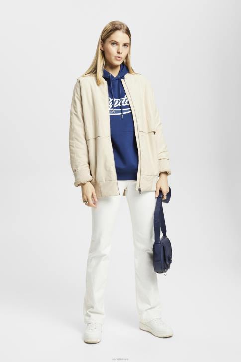 megztiniai ir gobtuvai rašalas moterys Esprit logotipu margintas gobtuvas 4D6F171