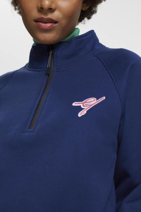 megztiniai ir gobtuvai rašalas moterys Esprit megztinis su pusiau užtrauktuku 4D6F162