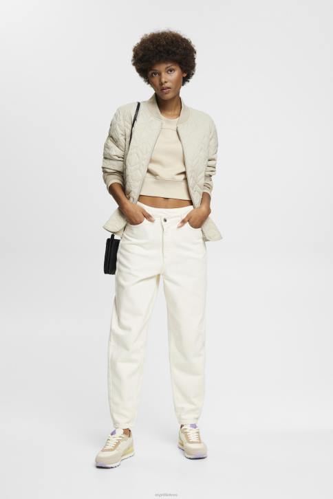 megztiniai ir gobtuvai šviesiai taupus moterys Esprit apkarpytas megztinis 4D6F154