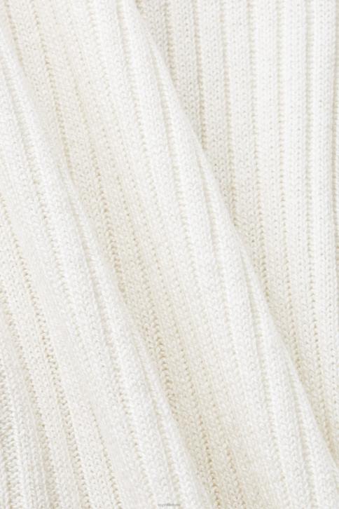 megztiniai beveik baltas moterys Esprit briaunotas, berankovis megztinis, lino mišinio 4D6F108