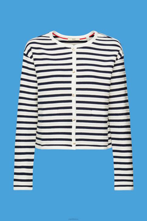 megztiniai karinis jūrų laivynas moterys Esprit dryžuotas megztinis 4D6F448