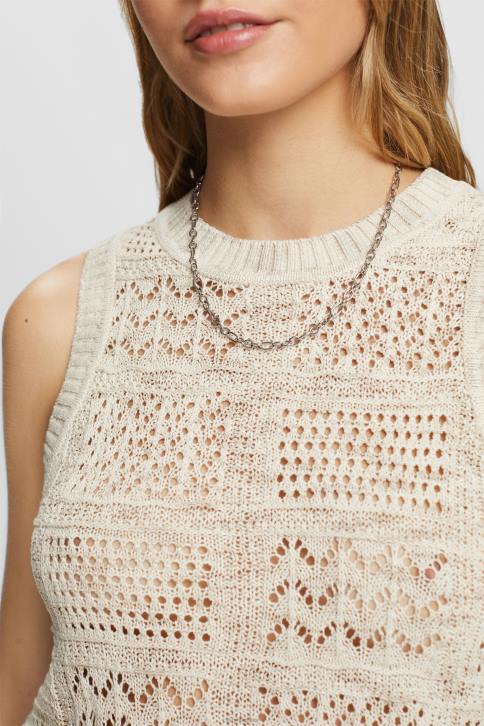 megztiniai smėlis moterys Esprit megztinis be rankoviu 4D6F7