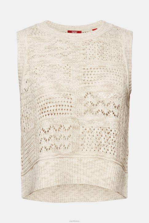 megztiniai smėlis moterys Esprit megztinis be rankoviu 4D6F7