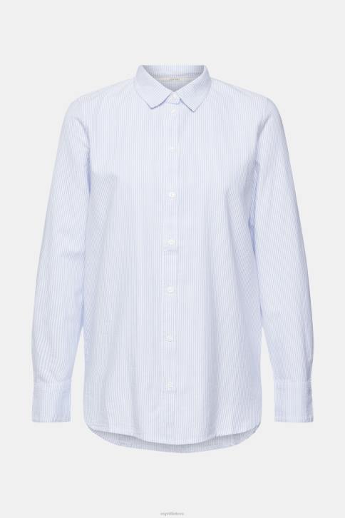 palaidinės šviesiai mėlynas moterys Esprit dryžuota palaidinė 4D6F552