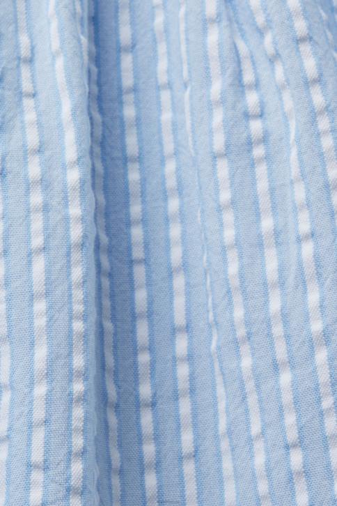 palaidinės šviesiai mėlynas moterys Esprit tekstūros palaidinė trumpomis rankovėmis 4D6F118