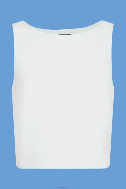 palaidinės šviesiai vandens žalia moterys Esprit sutrumpinta palaidinė be rankovių 4D6F309