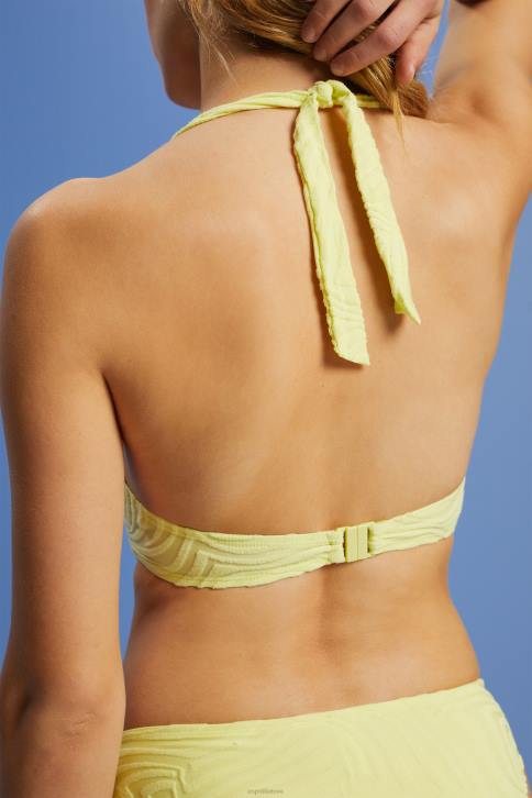 plaukti kalkių geltonumo moterys Esprit paplūdimio viršūnės belaidžiai 4D6F47