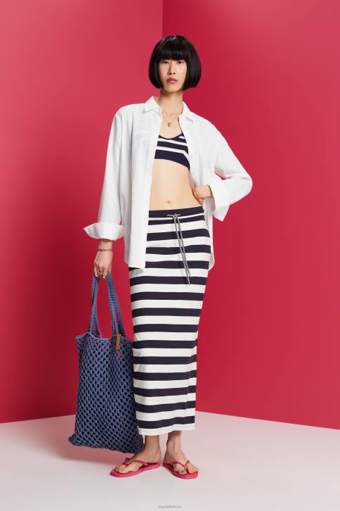 sijonai karinis jūrų laivynas moterys Esprit sijonai megzti 4D6F141