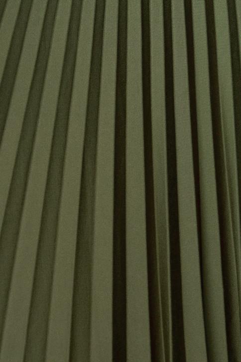 sijonai tamsi chaki moterys Esprit klostuotas sijonas su diržu 4D6F435