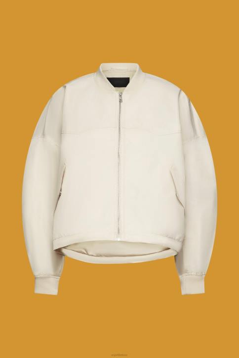 striukės šviesiai taupus moterys Esprit negabaritinė bomber striukė 4D6F214