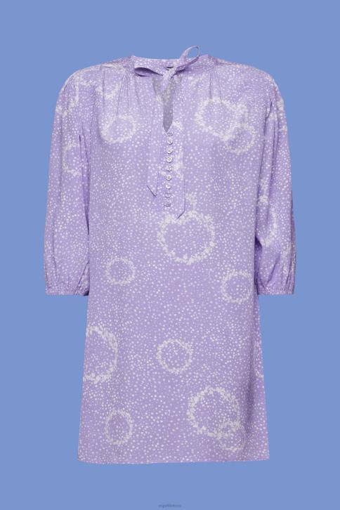 suknelės baltas moterys Esprit raštuota mini suknelė su peteliške 4D6F230