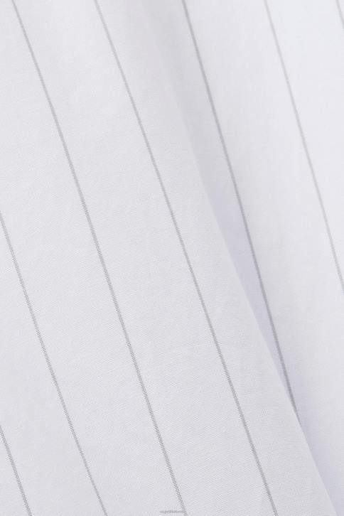 suknelės baltas moterys Esprit smeigtuku marškinė suknelė, 100% medvilnė 4D6F277