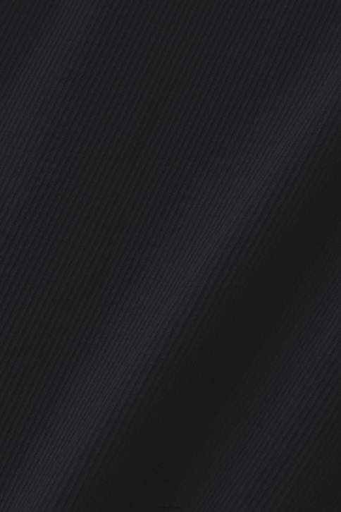 suknelės juodas moterys Esprit briaunota džersio suknelė 4D6F285