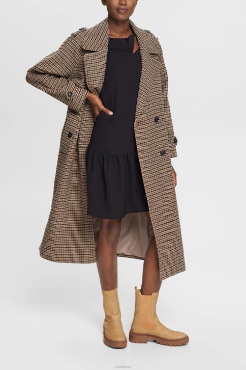 suknelės juodas moterys Esprit mini suknelė su iškirpte 4D6F429