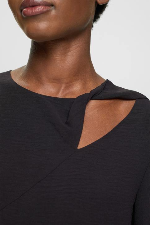 suknelės juodas moterys Esprit mini suknelė su iškirpte 4D6F429