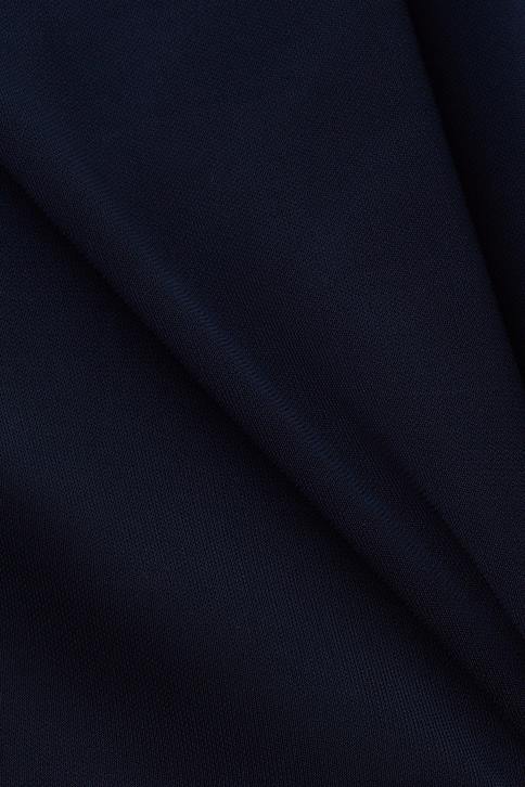 suknelės karinis jūrų laivynas moterys Esprit Suknelė su raišteliu krepinio midi 4D6F51